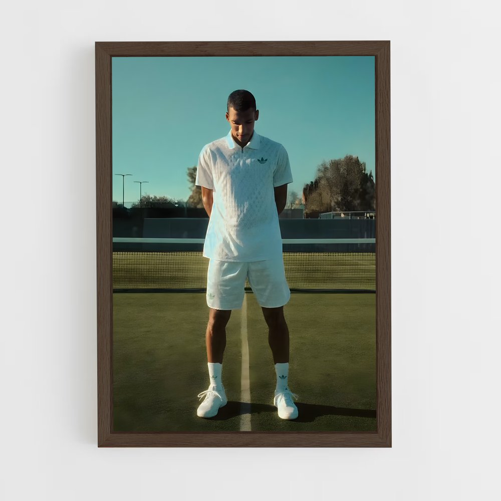 Poster Felix hommage – affiche Tennis (vue 5)